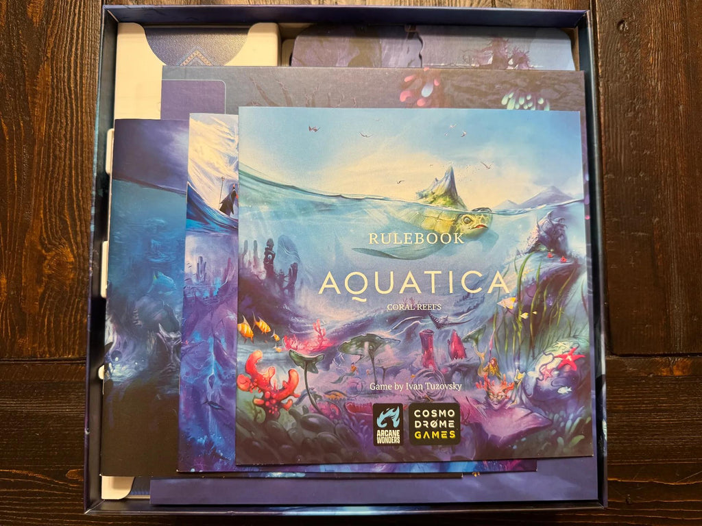 Aquatica + Expansions Insert / Organizer - Holds Coral Reefs and Cold Waters Expansions (etsy image id: 6410256715)