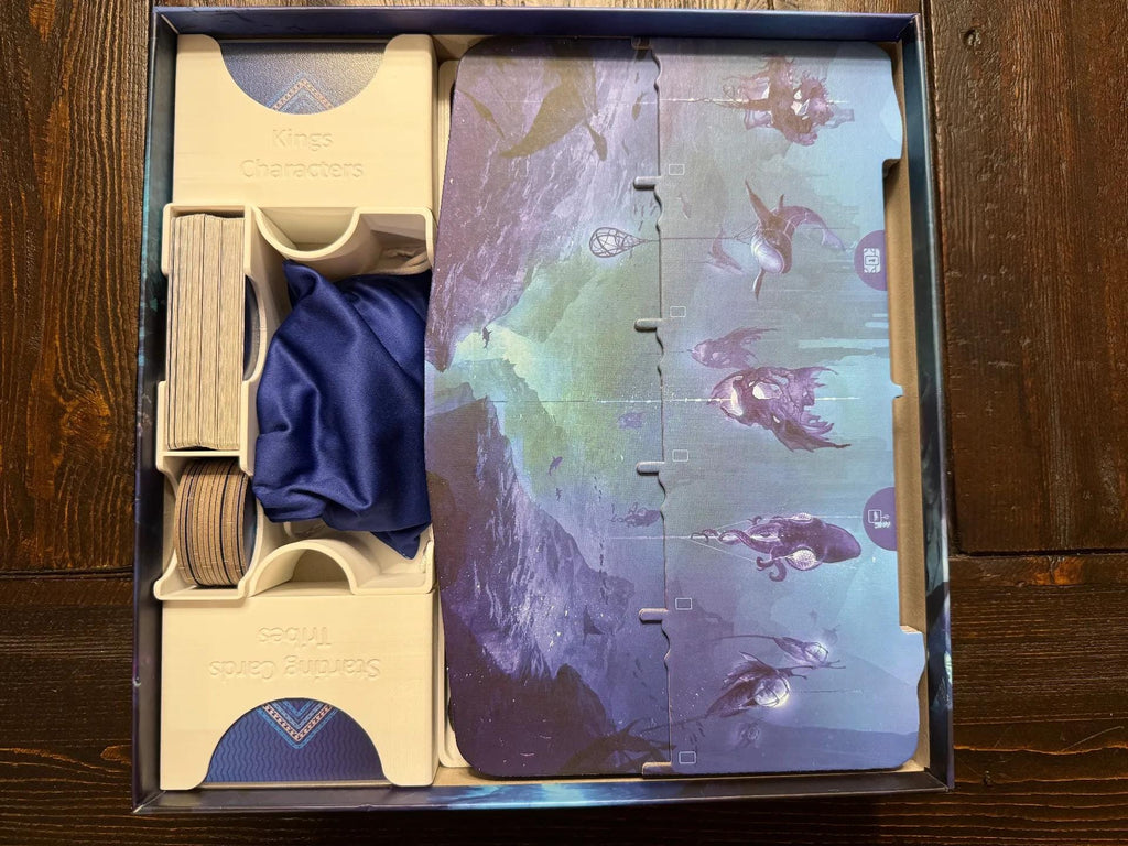 Aquatica + Expansions Insert / Organizer - Holds Coral Reefs and Cold Waters Expansions (etsy image id: 6410256717)