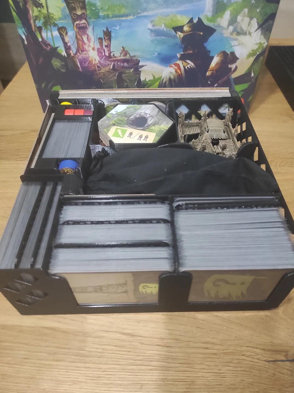 Robinson Crusoe Collector's Edition ALL IN Insert / Organizer - Gamefound Edition (etsy image id: 6429374305)
