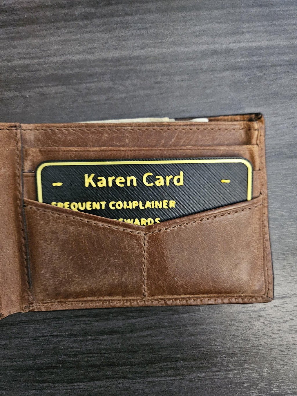 Karen Membership Card / Gag Gifts / Funny Accessories (etsy image id: 6451595310)