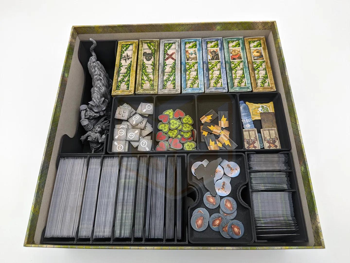 Aftermath - An Adventure Book Game Organizer and Insert (etsy image id: 6454507900)