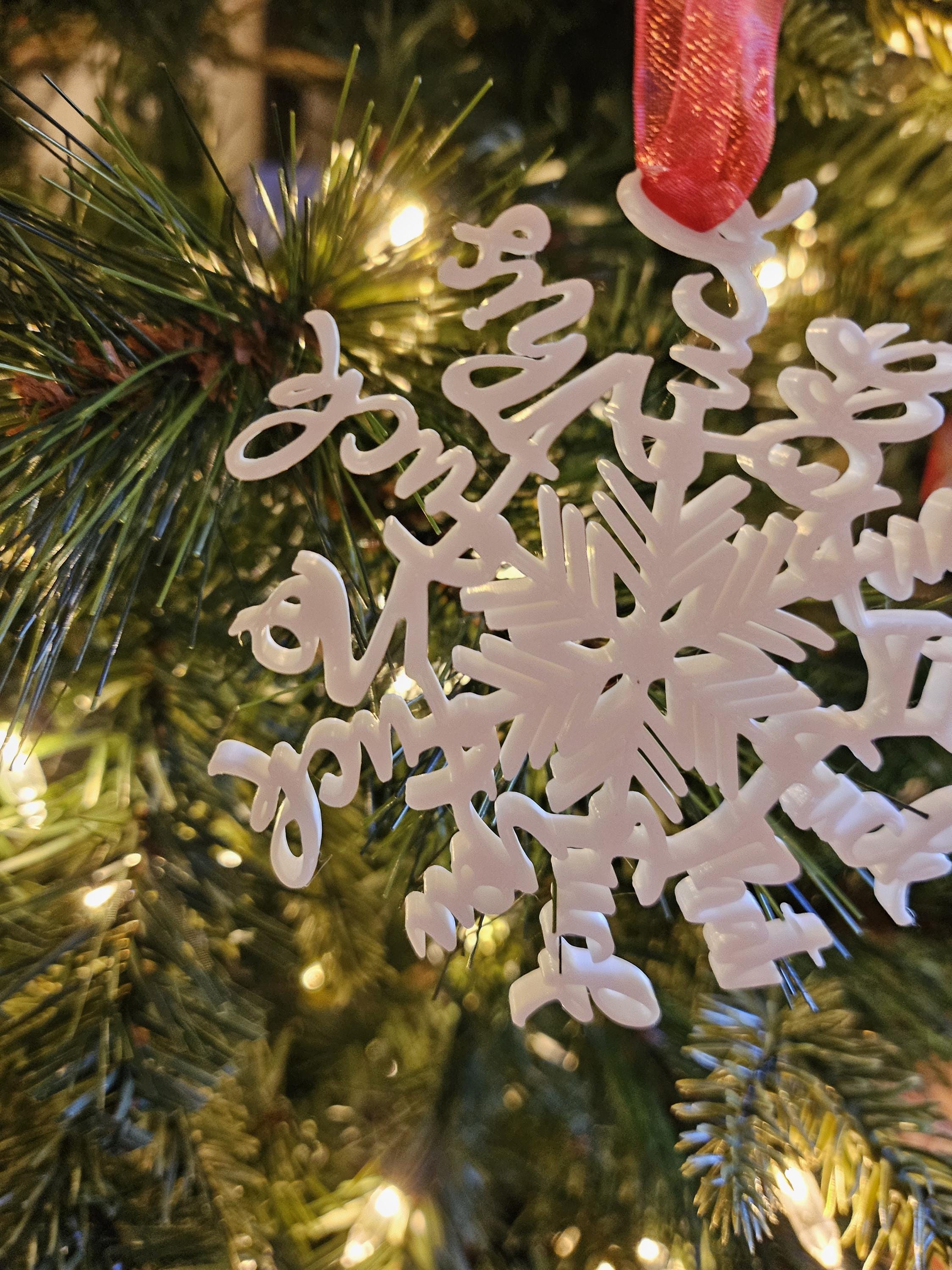 Swearing Snowflake / F**k Hidden in Every Branch / Gag Gift (etsy image id: 6456739696)
