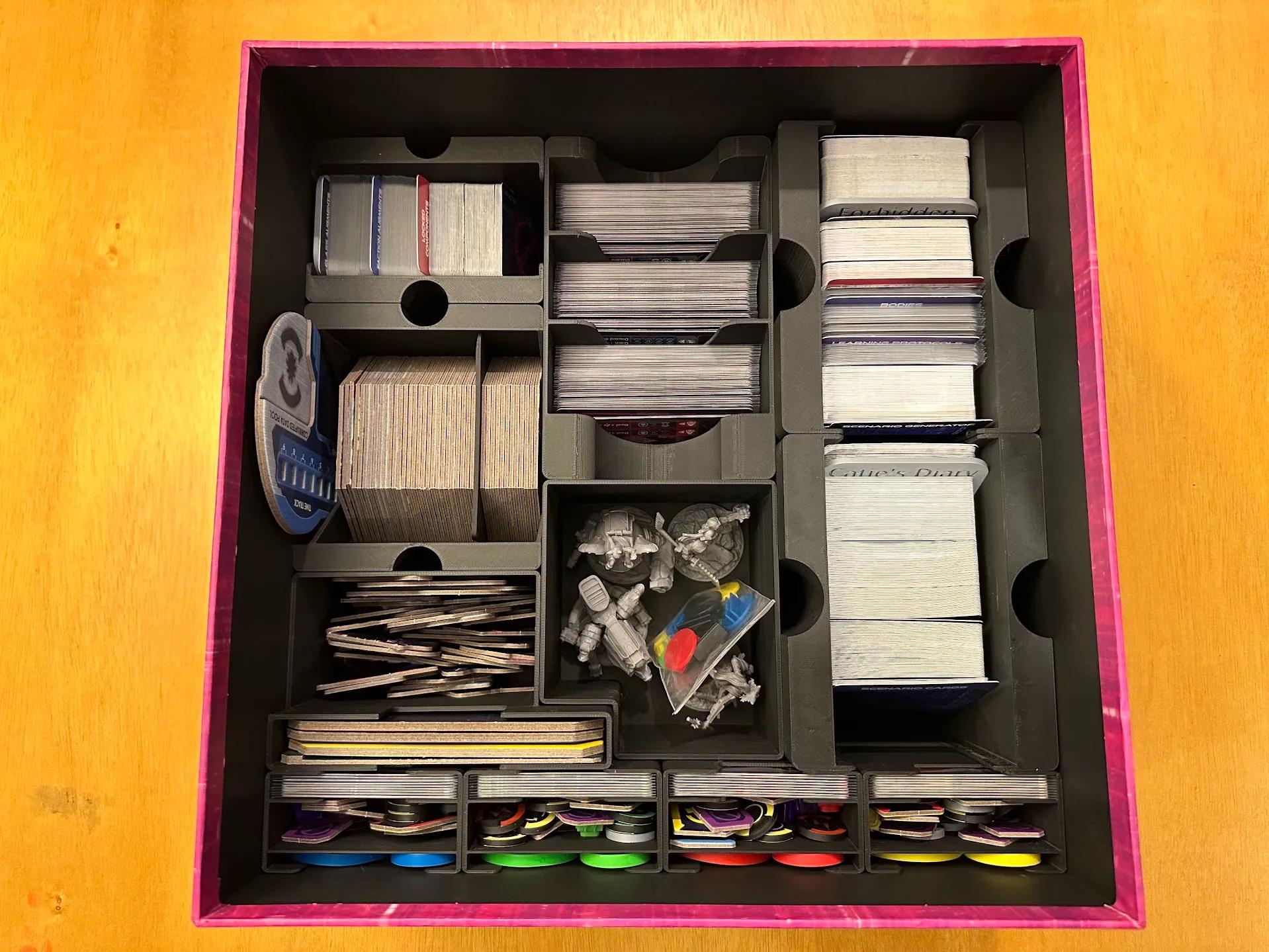 Tamashii + Expansions (Gamefound Box) Board Game Organizer / Insert (etsy image id: 6499615984)