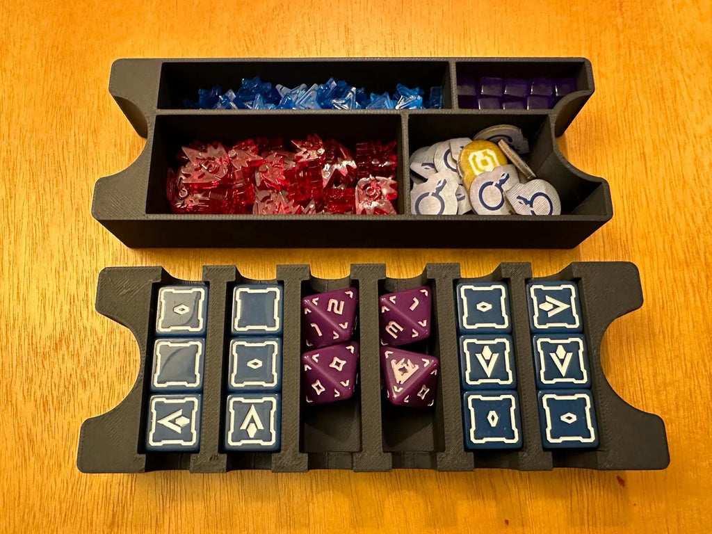 Tamashii + Expansions (Gamefound Box) Board Game Organizer / Insert (etsy image id: 6499616038)
