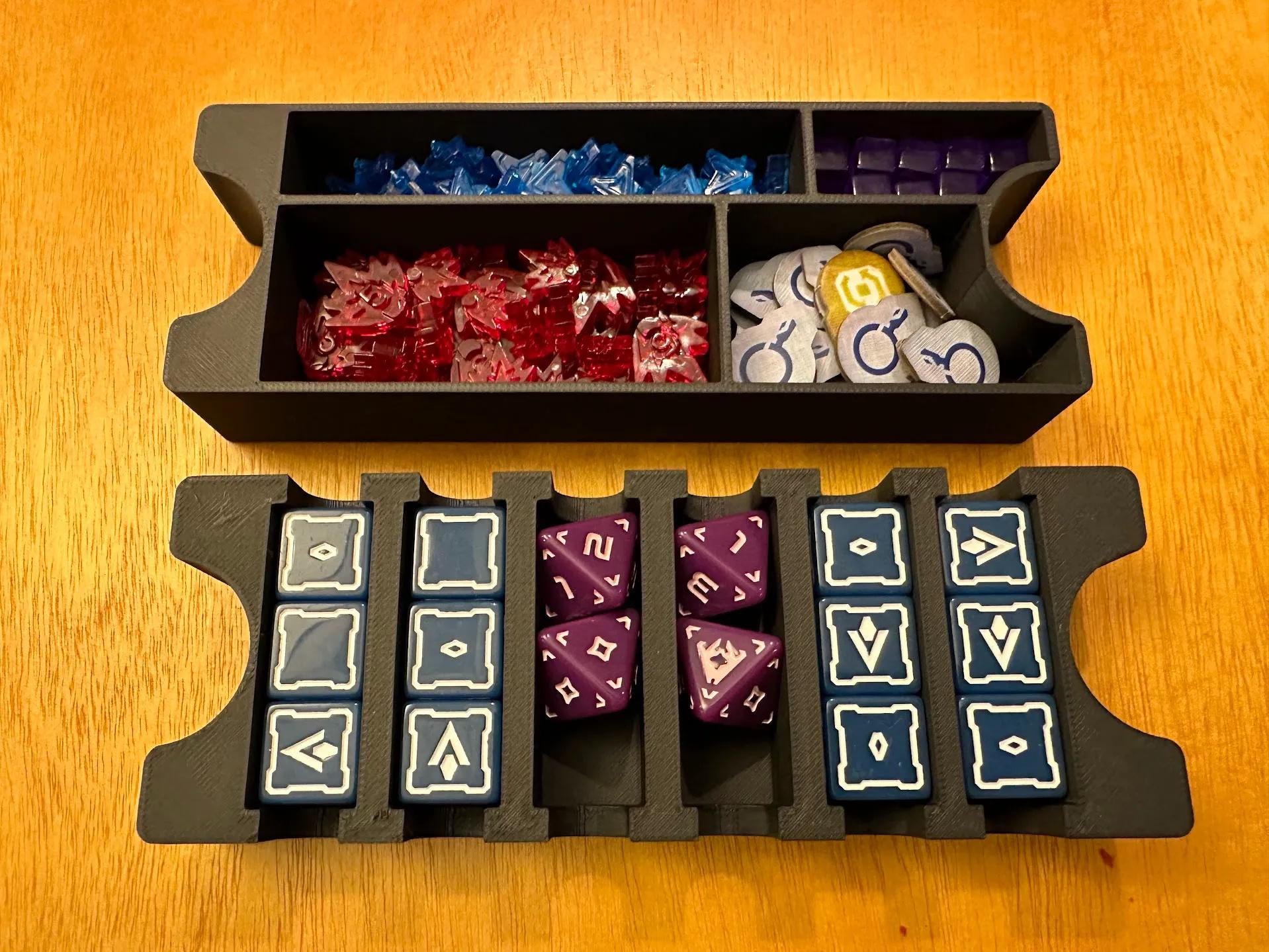 Tamashii + Expansions (Gamefound Box) Board Game Organizer / Insert (etsy image id: 6499616038)