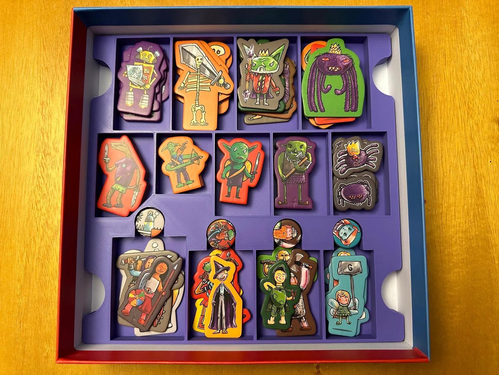 Coraquest + Expansion Board Game Organizer / Insert (etsy image id: 6499646198)