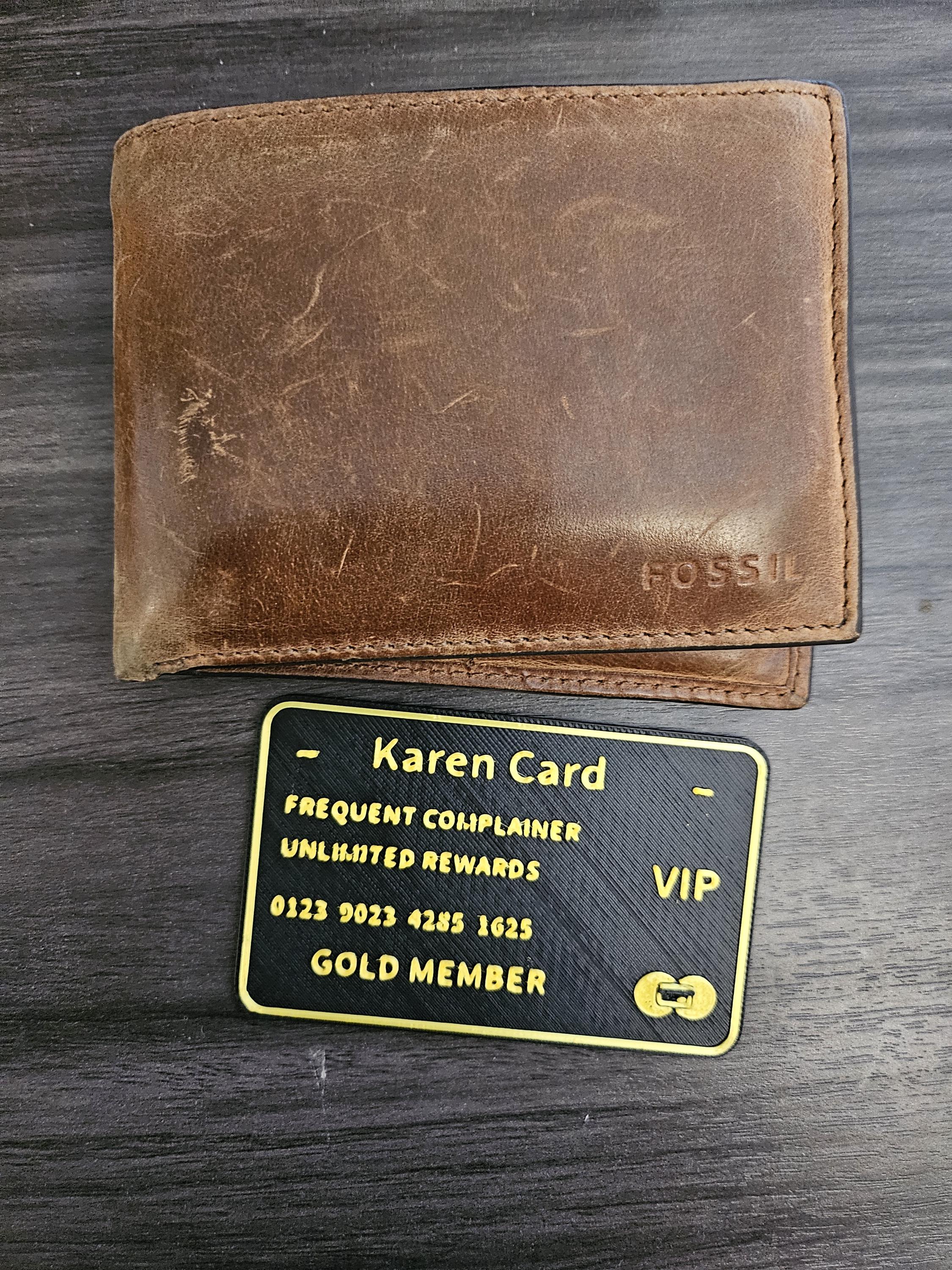 Karen Membership Card / Gag Gifts / Funny Accessories (etsy image id: 6499699181)