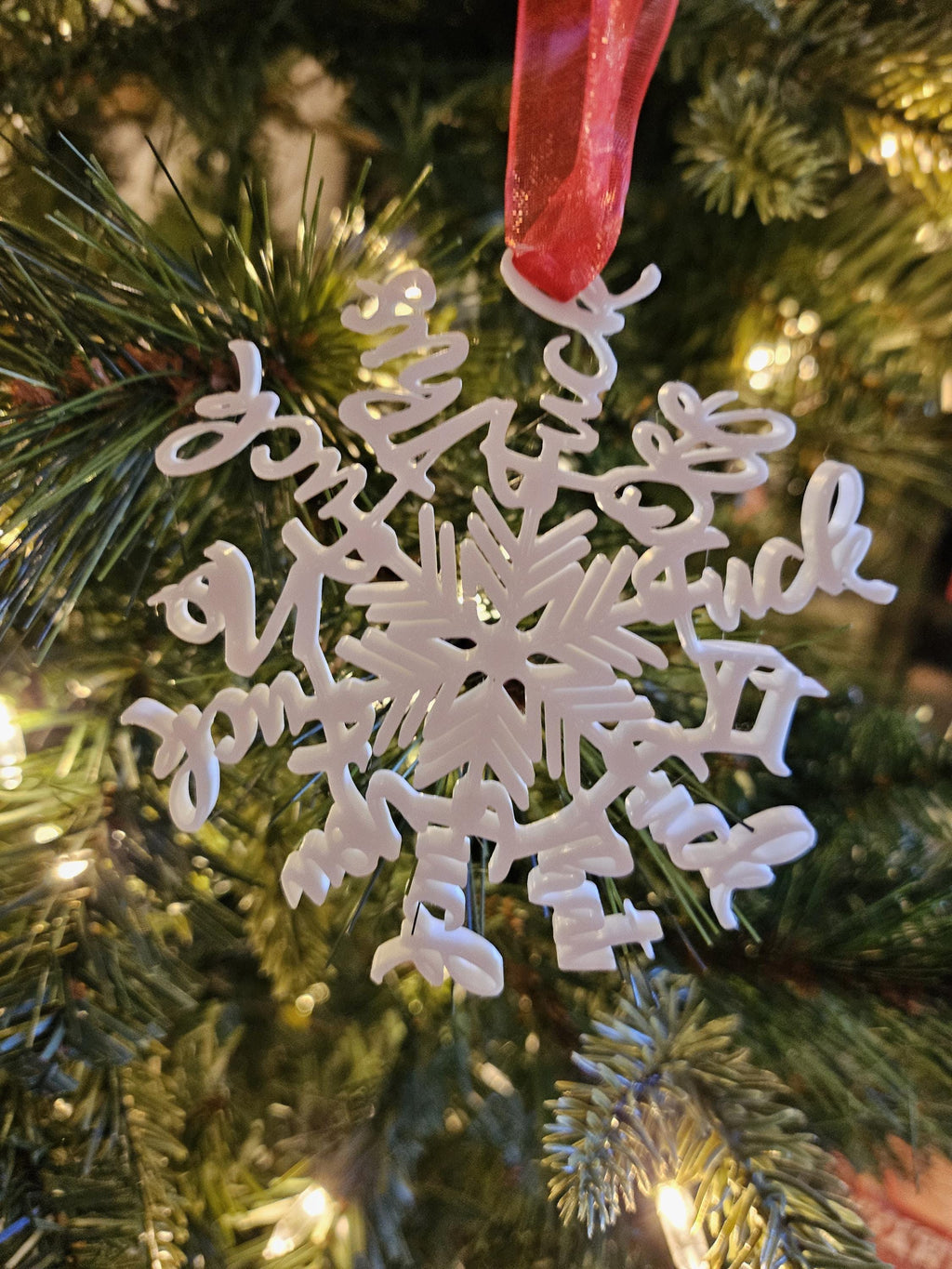 Swearing Snowflake / F**k Hidden in Every Branch / Gag Gift (etsy image id: 6504842141)