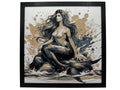 Mermaid Painting - 3D Printed (etsy image id: 6518183318)