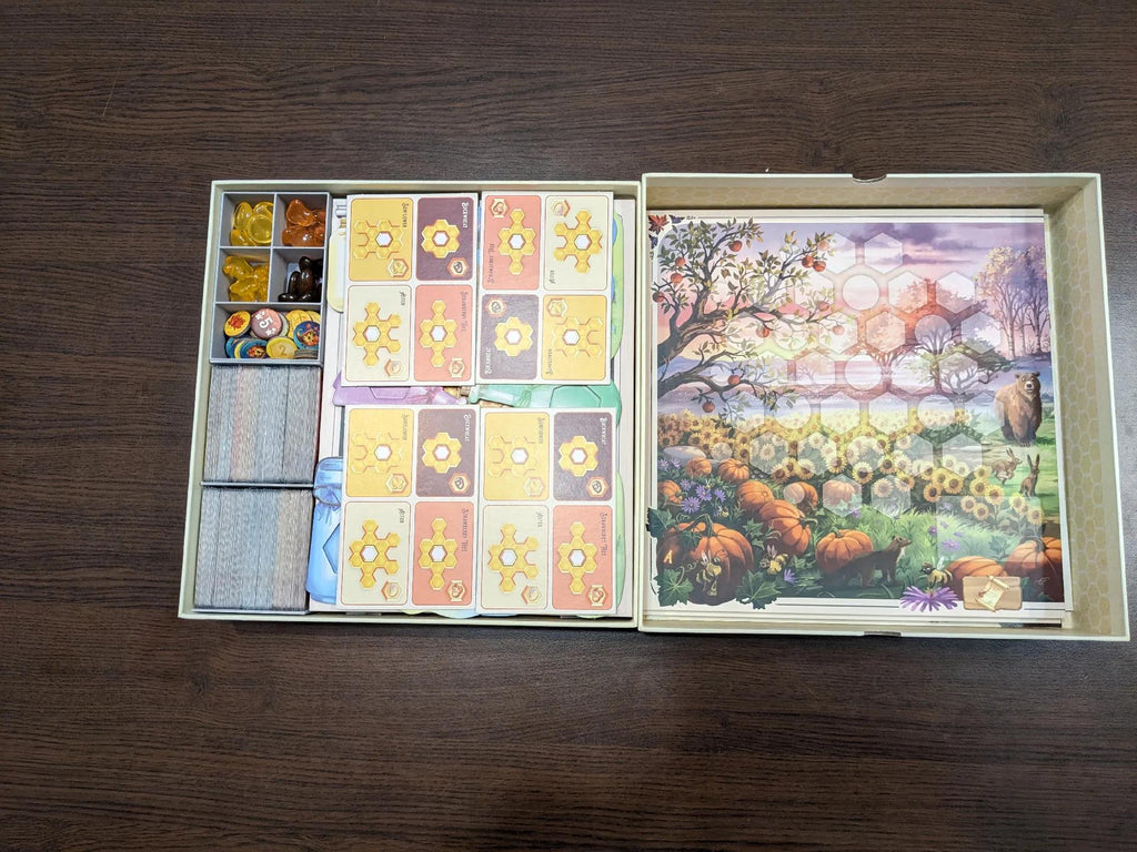 Honey Buzz + Fall Flavors Board Game Organizer / Insert (etsy image id: 6519253715)