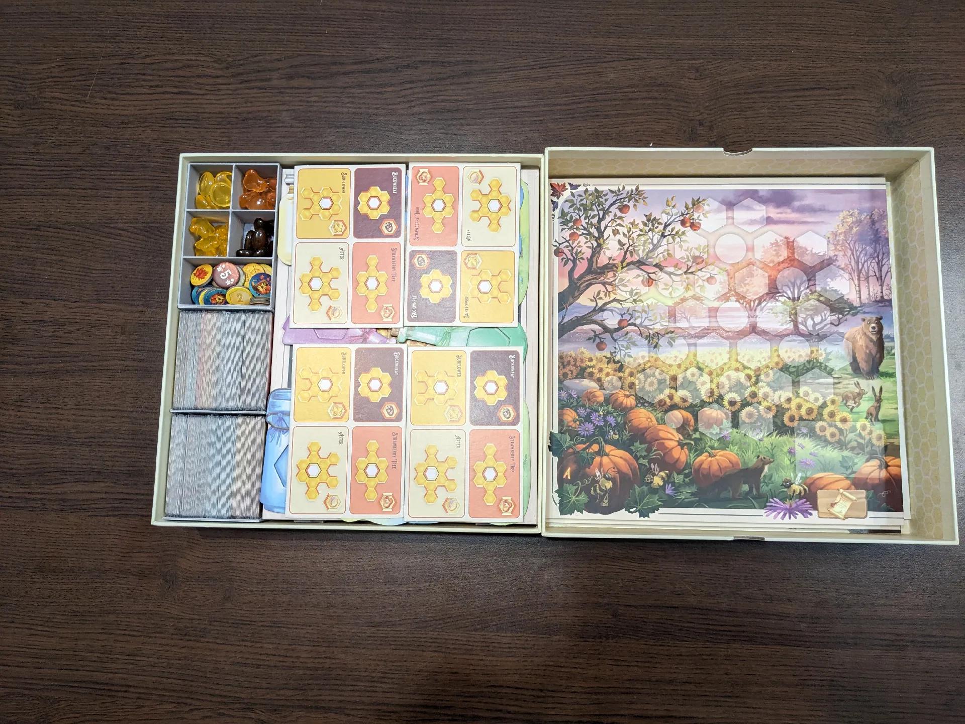 Honey Buzz + Fall Flavors Board Game Organizer / Insert (etsy image id: 6519253715)