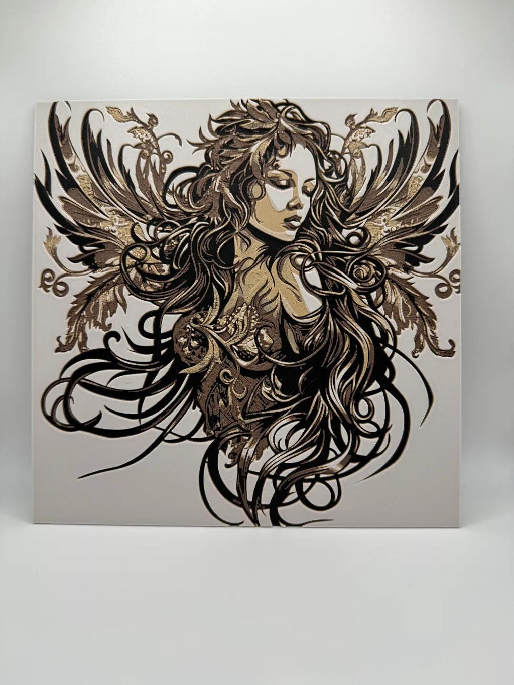 Elemental Earth Fairy Painting - Multiple Options - 3D Printed (etsy image id: 6519500350)