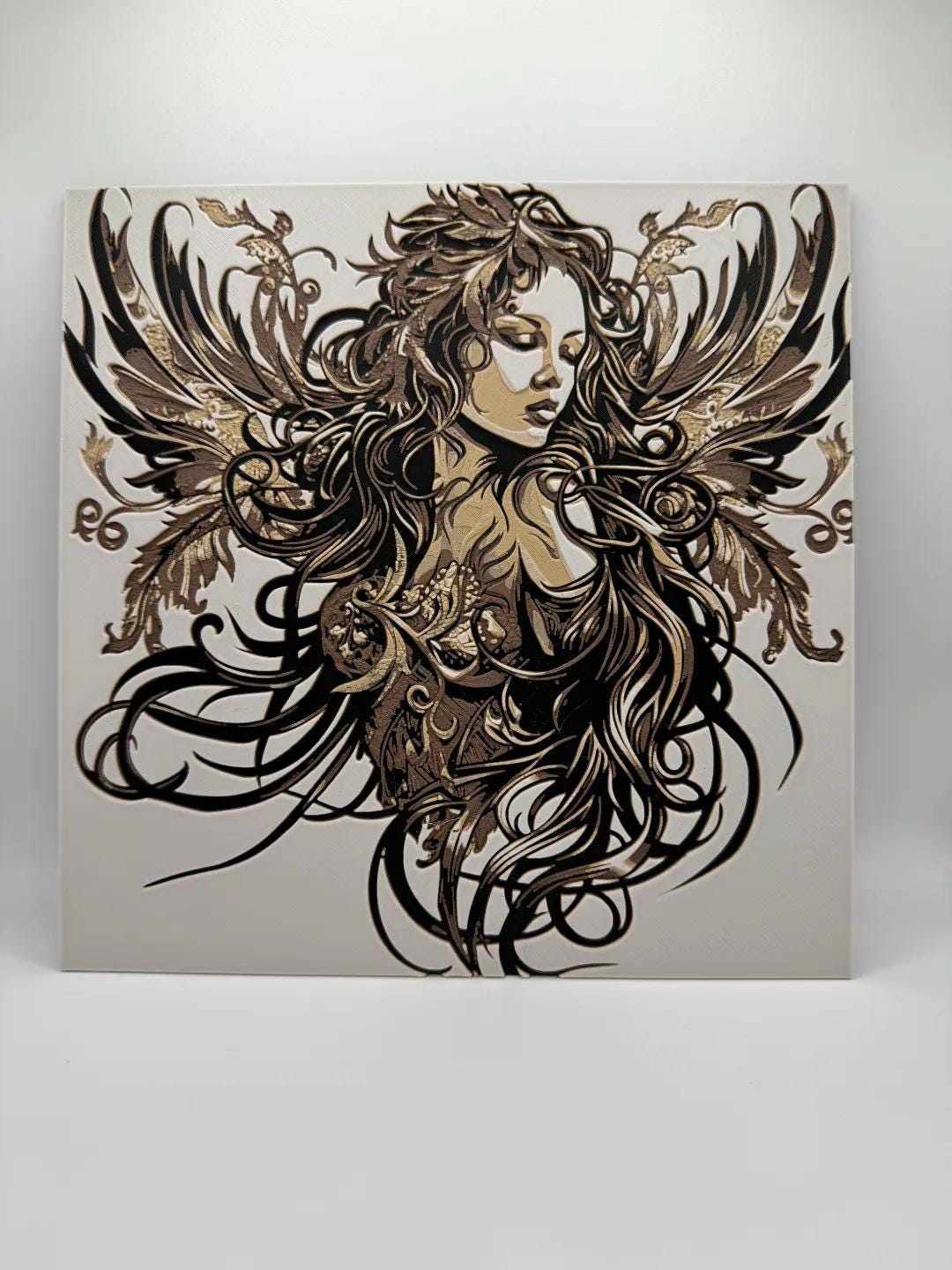 Elemental Earth Fairy Painting - Multiple Options - 3D Printed (etsy image id: 6519500350)