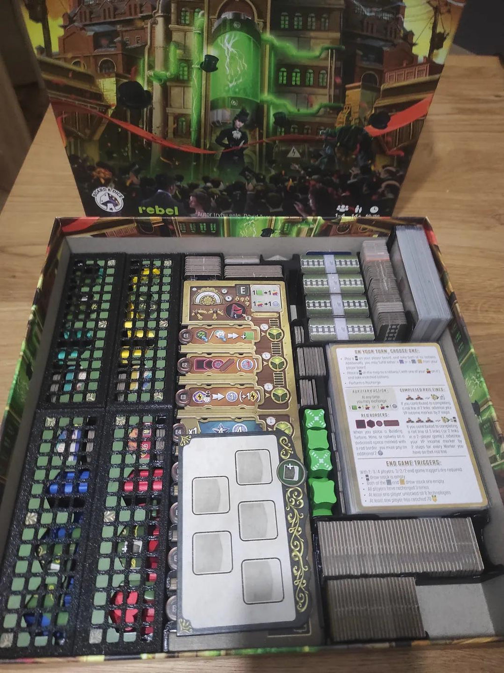 Nucleum ALL IN Board Game Insert / Organizer (etsy image id: 6520074974)