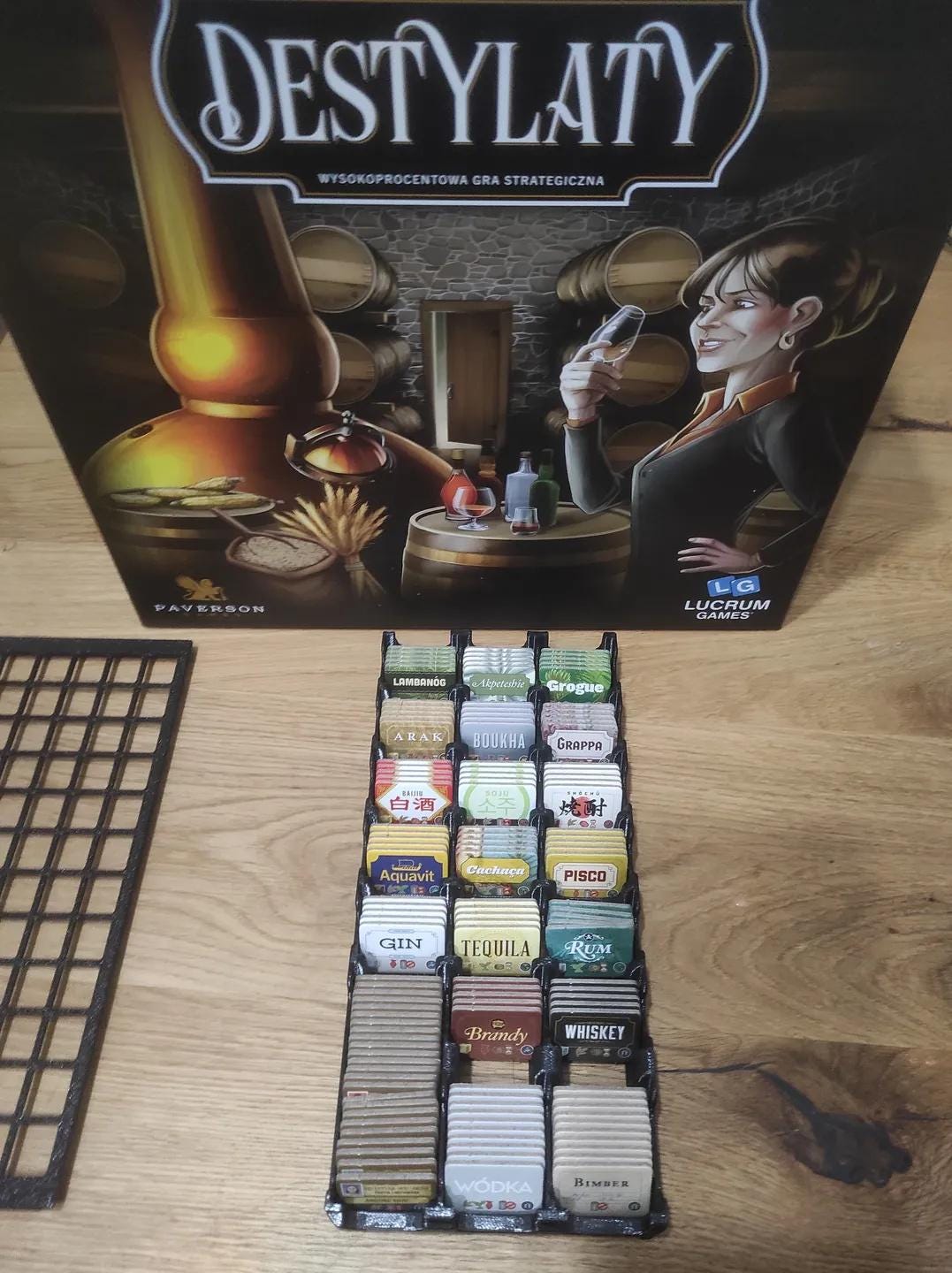 Distilled + Expansions Board Game Organizer / Insert (etsy image id: 6522401537)