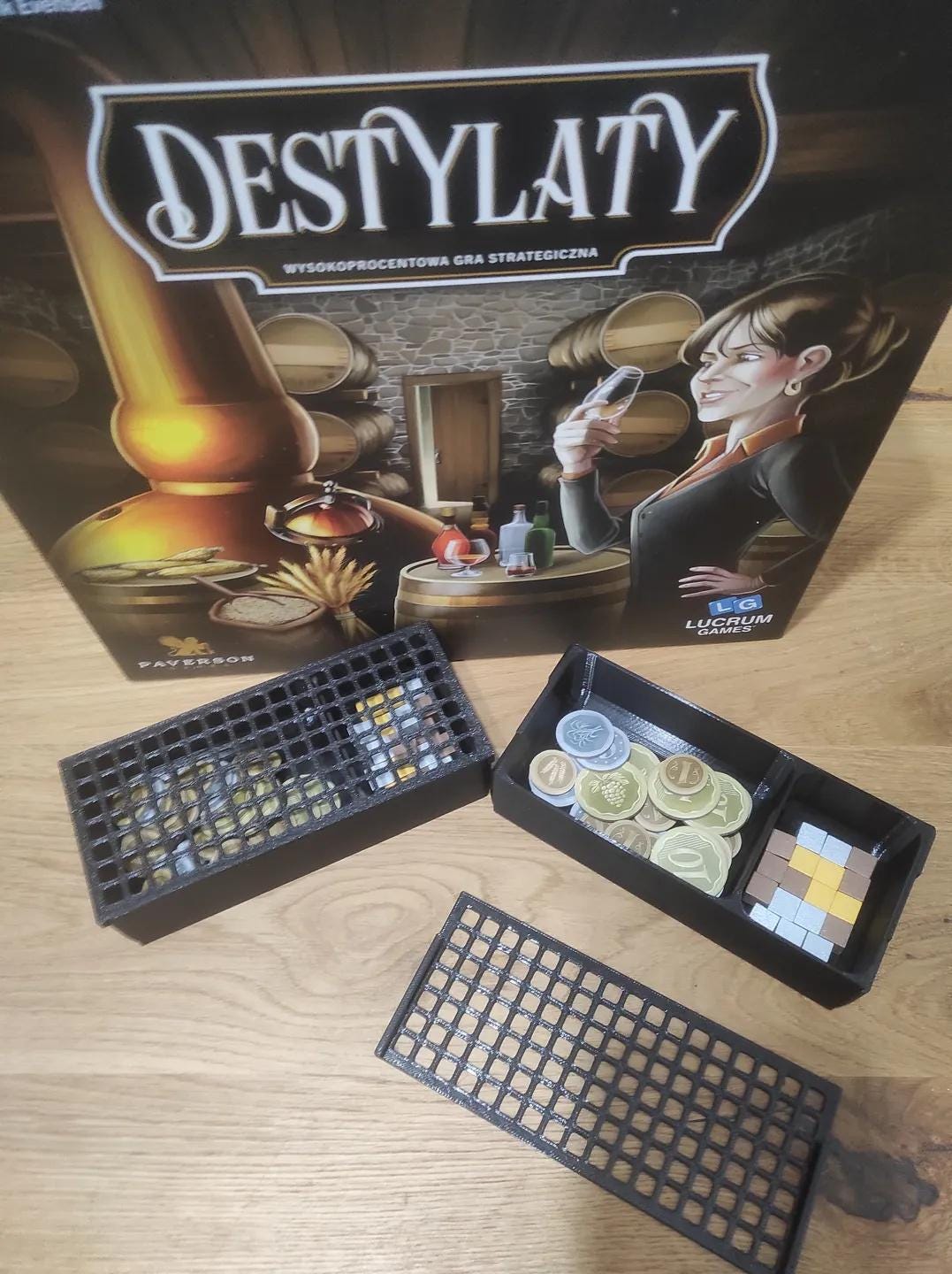 Distilled + Expansions Board Game Organizer / Insert (etsy image id: 6522401539)