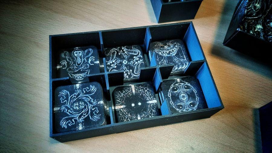 The Night Cage + Expansion Board Game Organizer / Insert (etsy image id: 6524060546)