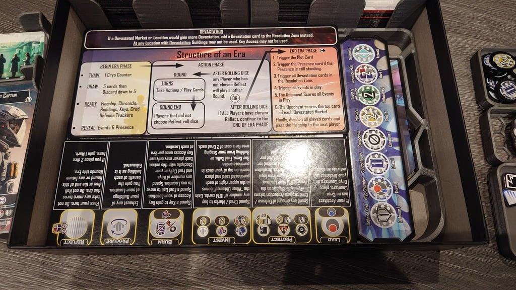 Helionox Chronicles Board Game Insert and Organizer (etsy image id: 6524261388)