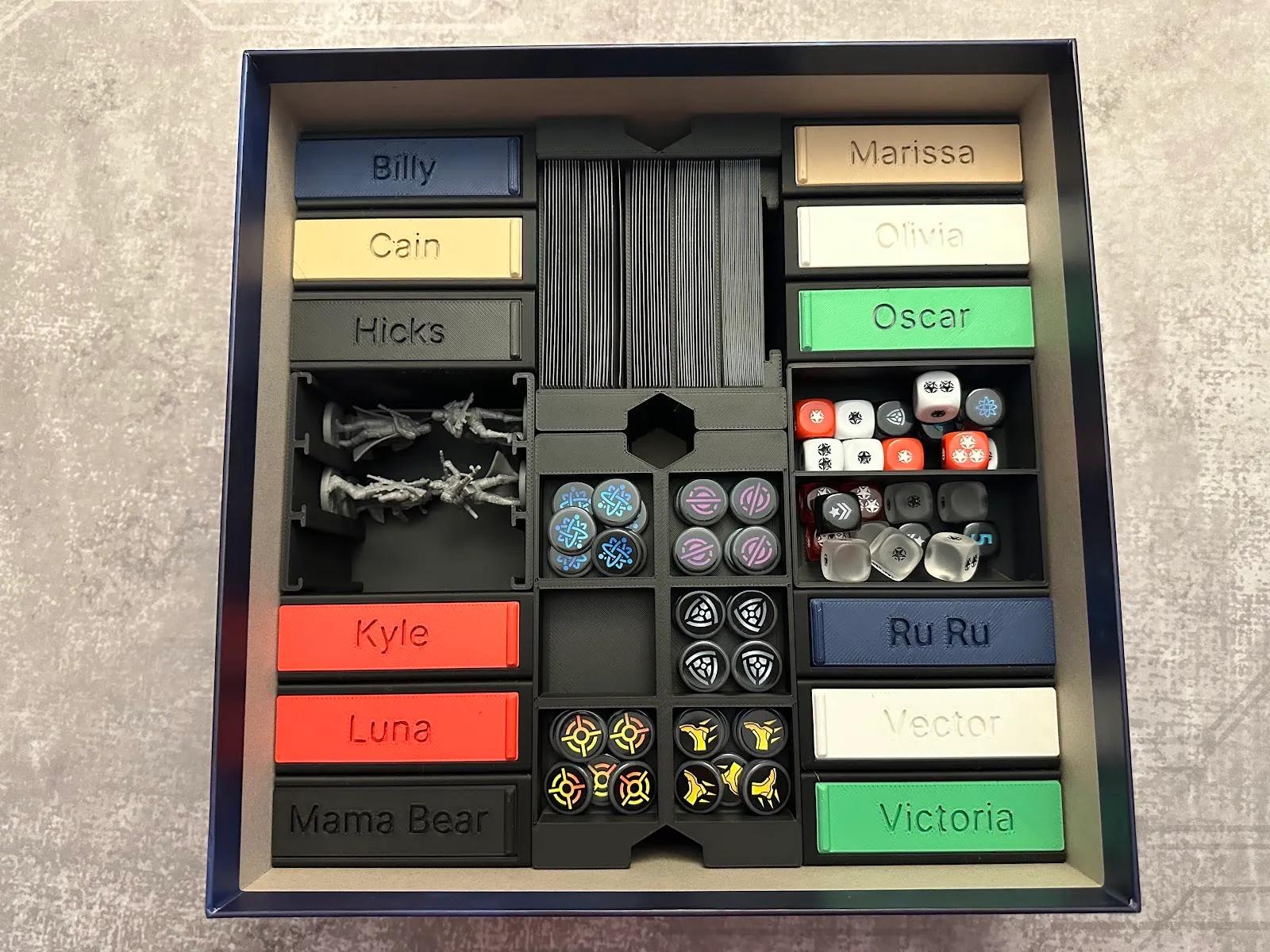 Earth Under Siege + Expansion Board Game Organizer / Insert (etsy image id: 6527058876)