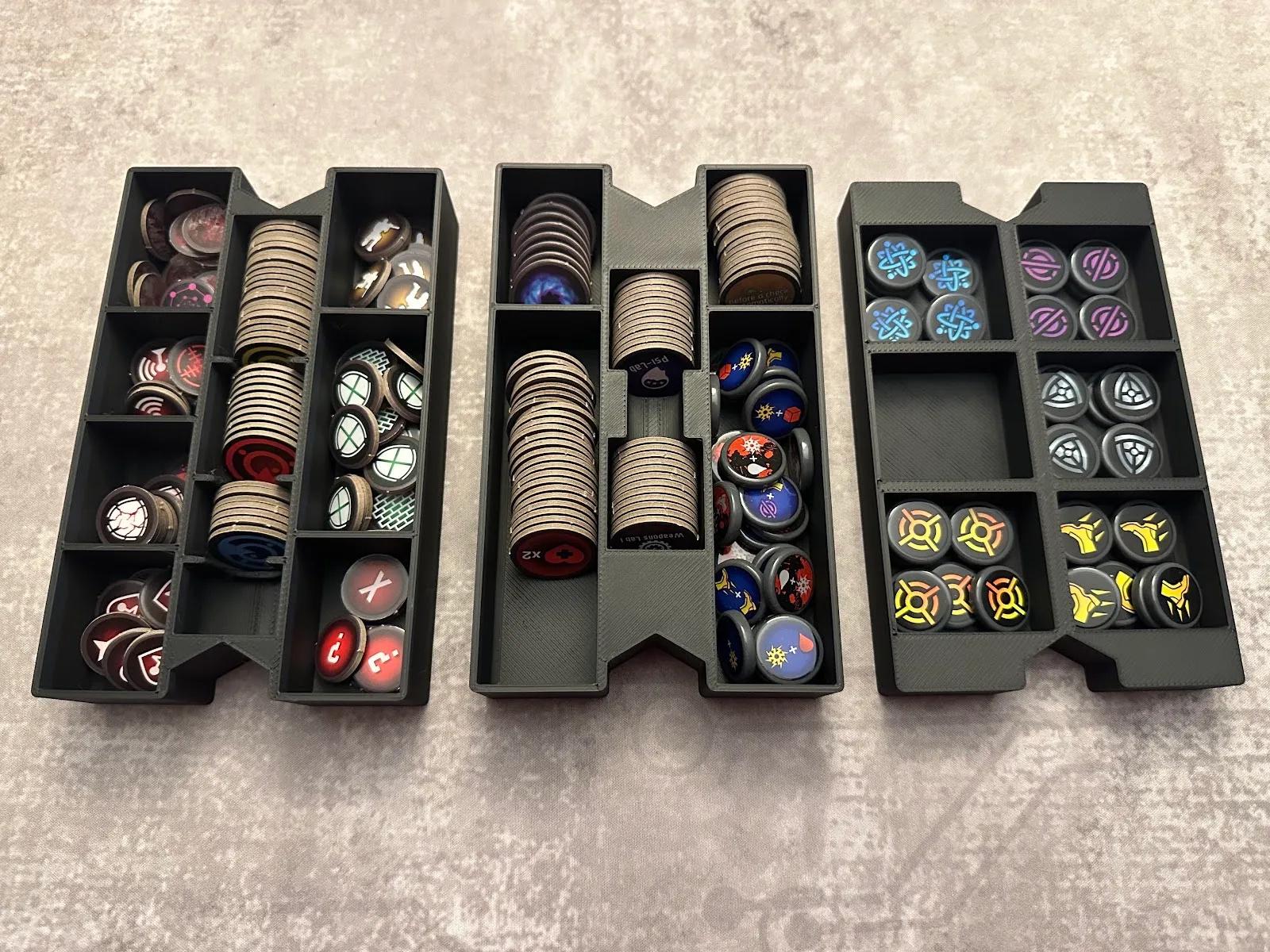 Earth Under Siege + Expansion Board Game Organizer / Insert (etsy image id: 6527058880)
