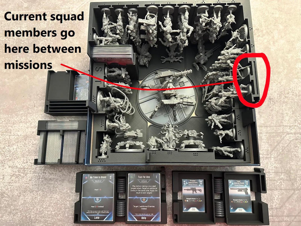 Earth Under Siege + Expansion Board Game Organizer / Insert (etsy image id: 6527058900)
