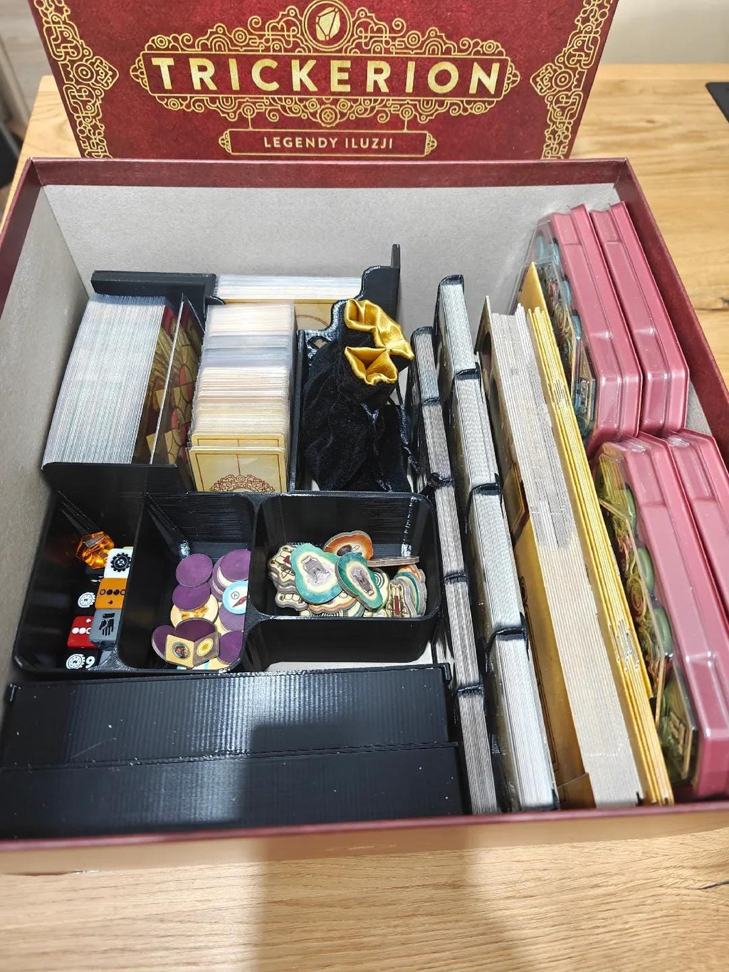Trickerion Big Box Insert / Organizer (etsy image id: 6533352022)