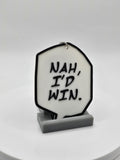 Jujutsu Kaisen Gojo Satoru Manga JJK - Nah I'd Win Speech Bubble Keychain (etsy image id: 6548107508)