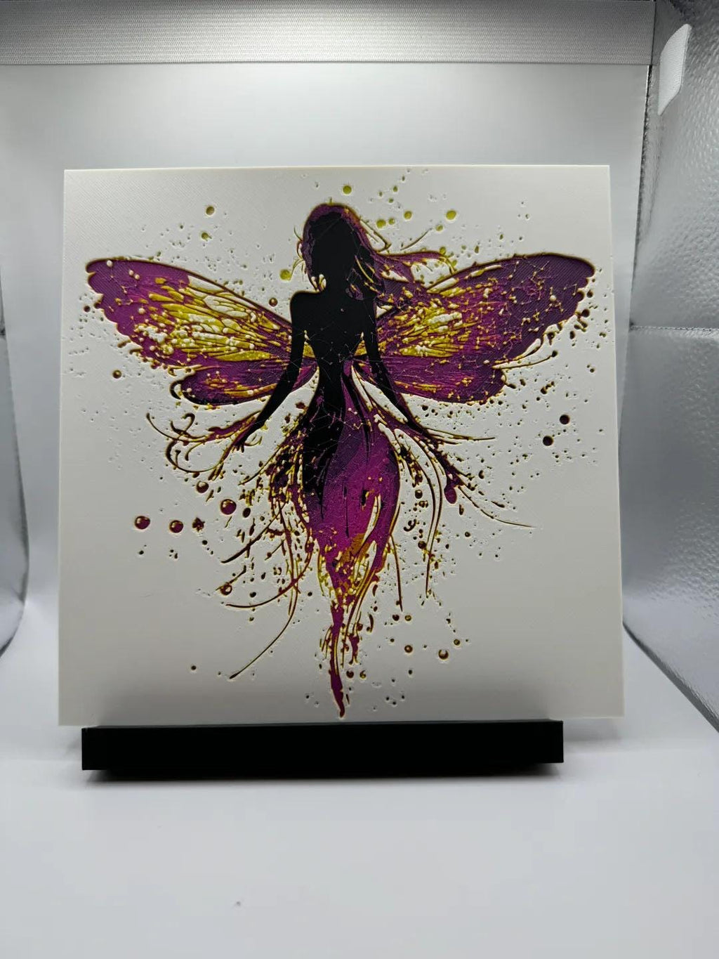 Mysterious Fairy Painting  - 3D Printed (etsy image id: 6566245527)