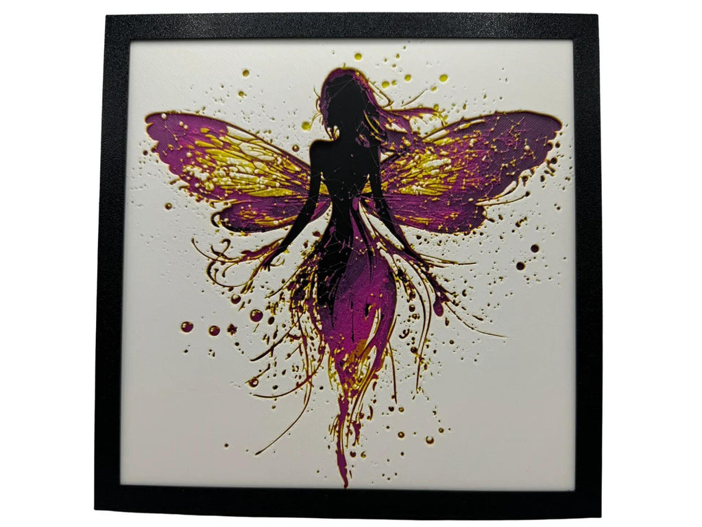 Mysterious Fairy Painting  - 3D Printed (etsy image id: 6566245531)