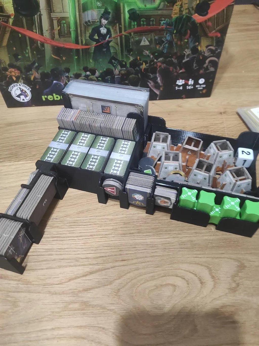 Nucleum ALL IN Board Game Insert / Organizer (etsy image id: 6568192125)