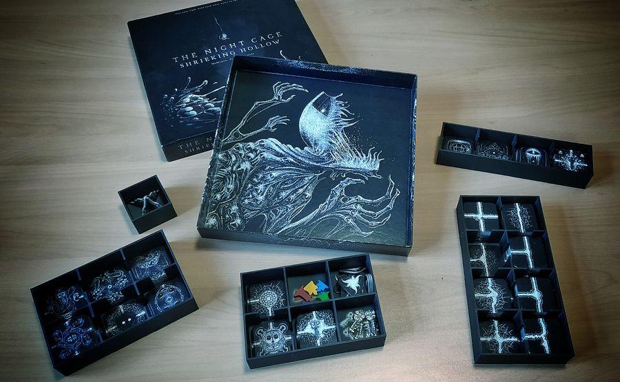 The Night Cage + Expansion Board Game Organizer / Insert (etsy image id: 6572178403)