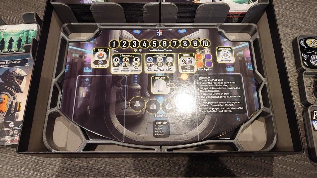 Helionox Chronicles Board Game Insert and Organizer (etsy image id: 6572379823)