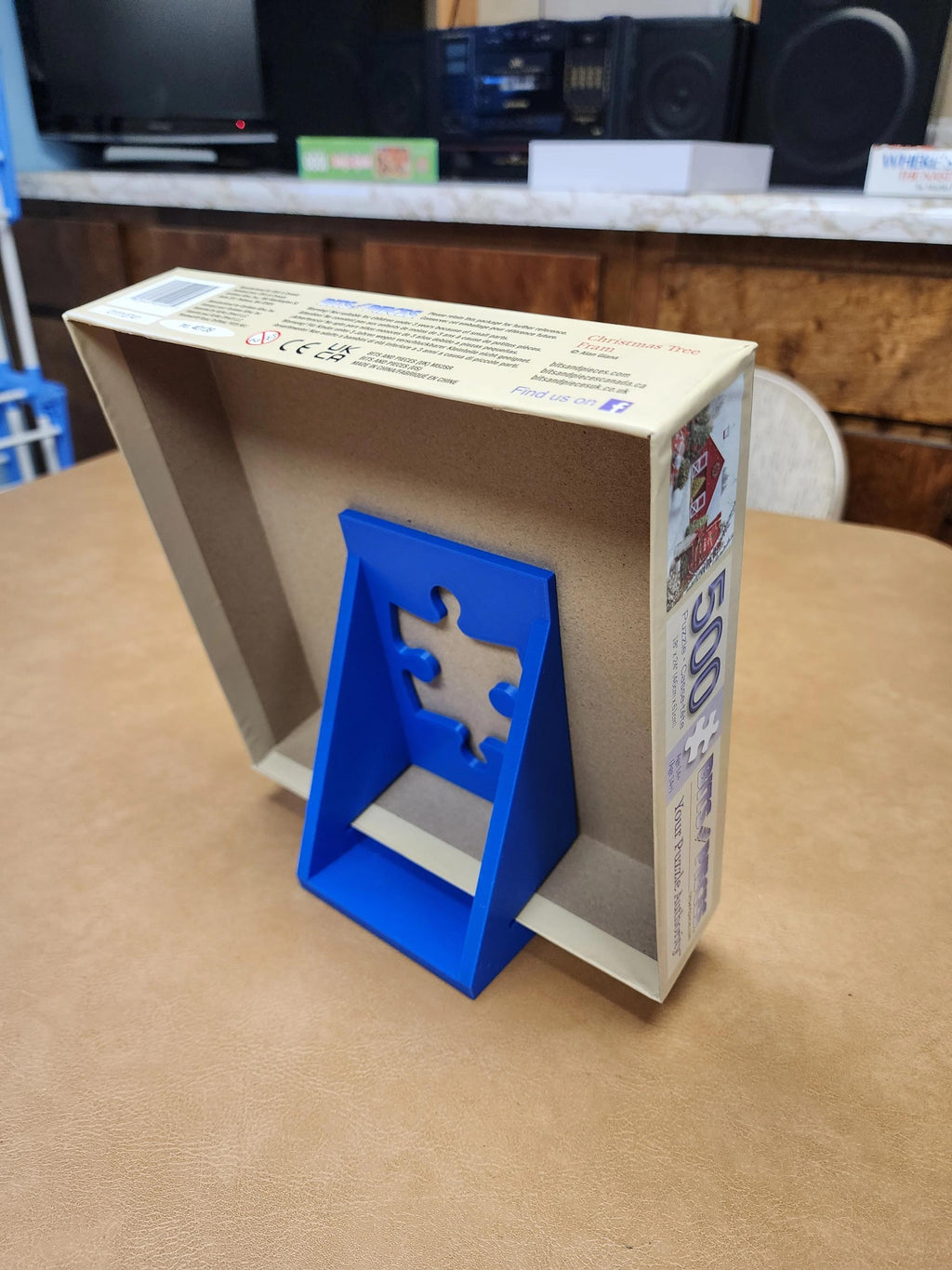 Puzzle and Board Game Box Top Holder | Box Display (etsy image id: 6572827344)