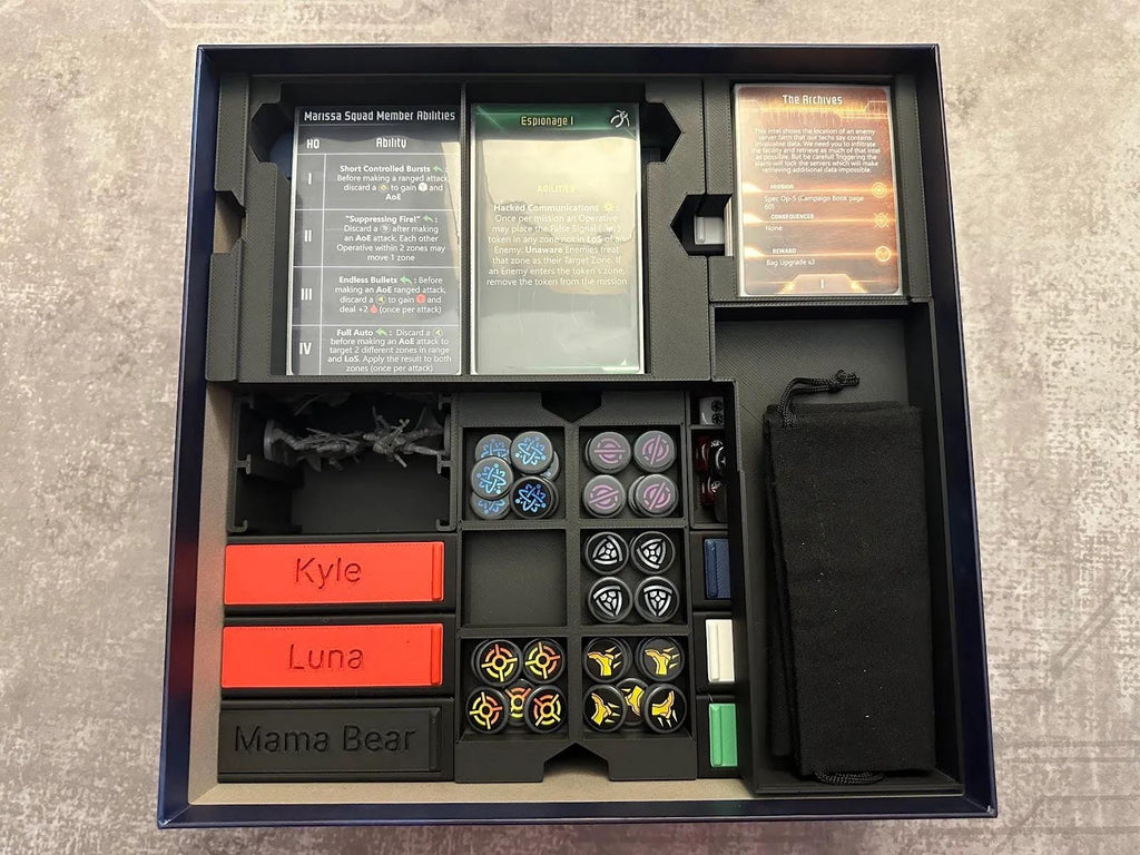 Earth Under Siege + Expansion Board Game Organizer / Insert (etsy image id: 6575178521)