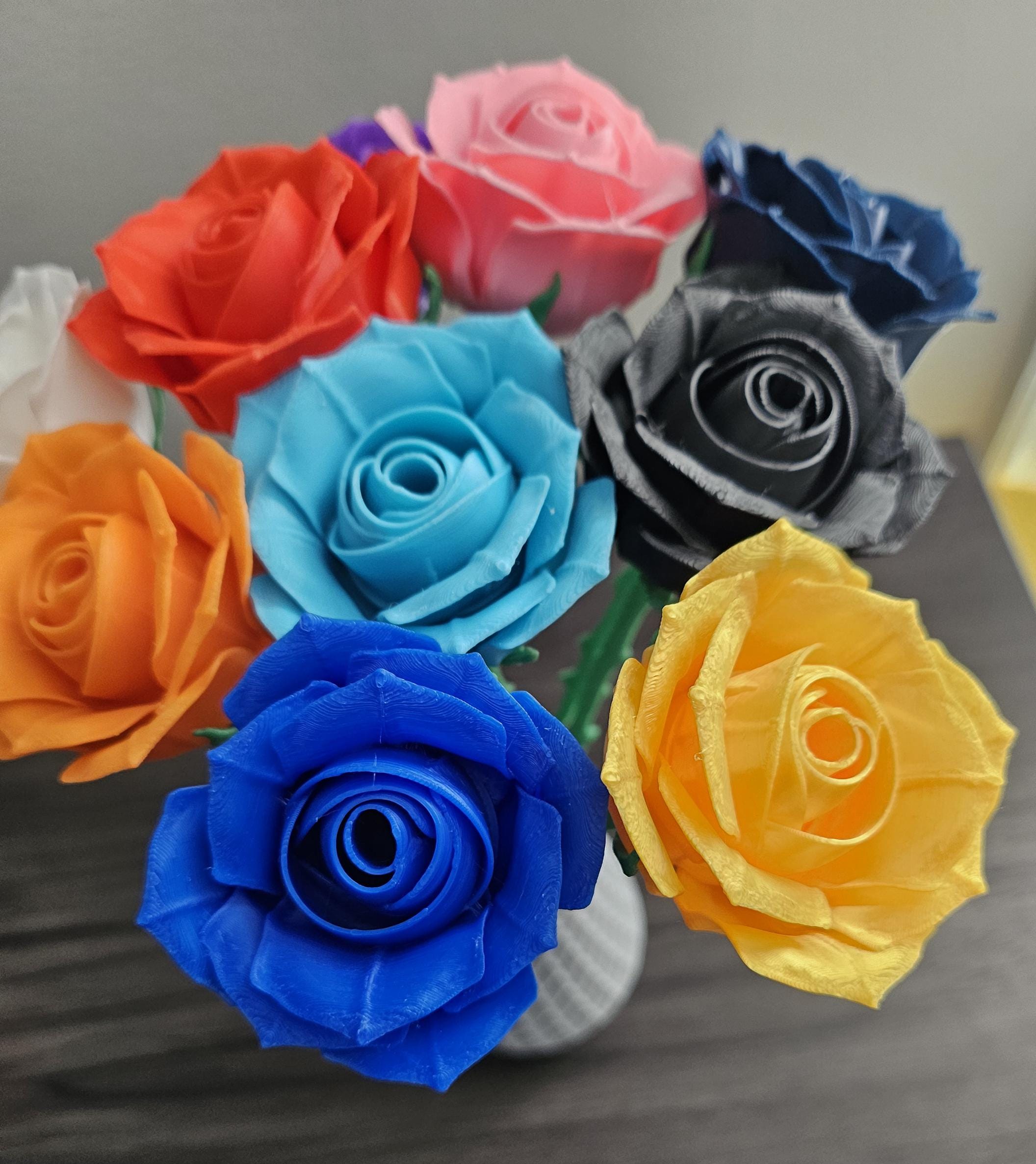Royal Blue, Radiant Gold, Black, and Sky Blue (etsy image id: 6581848811)