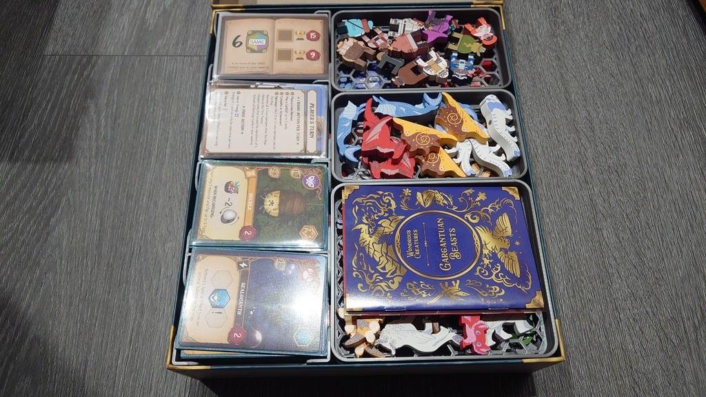 Wondrous Creatures + Expansions Board Game Organizer and Insert (etsy image id: 6591321662)