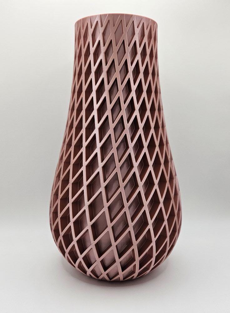 Unique Textured Vase - Multiple Color Options - 3D Printed (etsy image id: 6603741467)