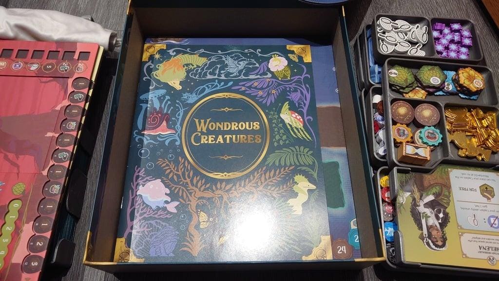 Wondrous Creatures + Expansions Organizer / Insert (etsy image id: 6615881550)