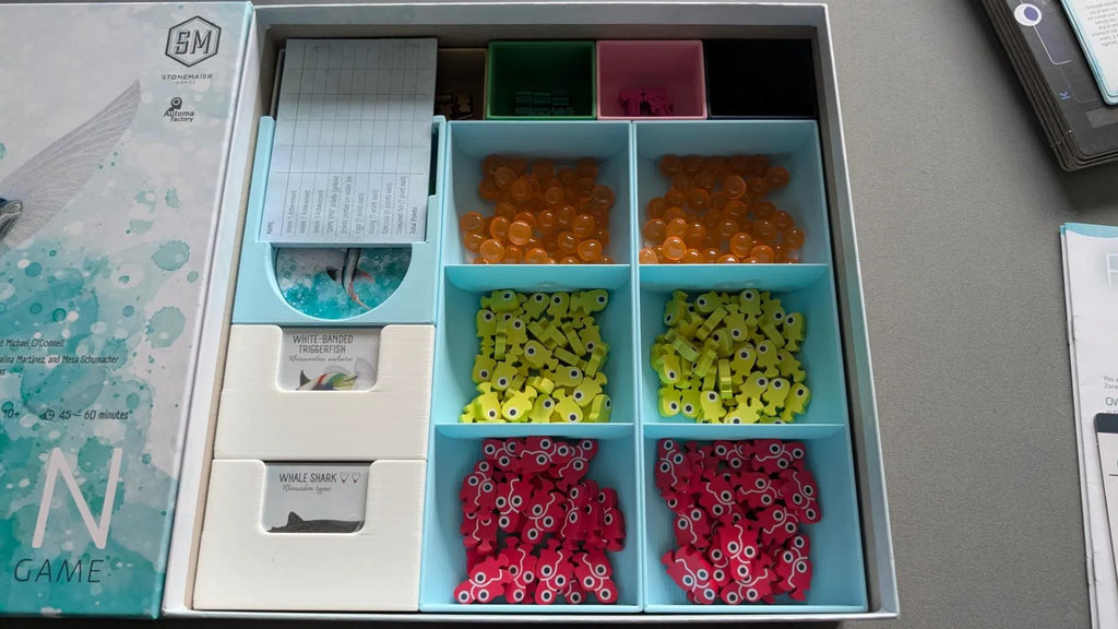 Finspan Board Game Insert / Organizer (etsy image id: 6628641648)