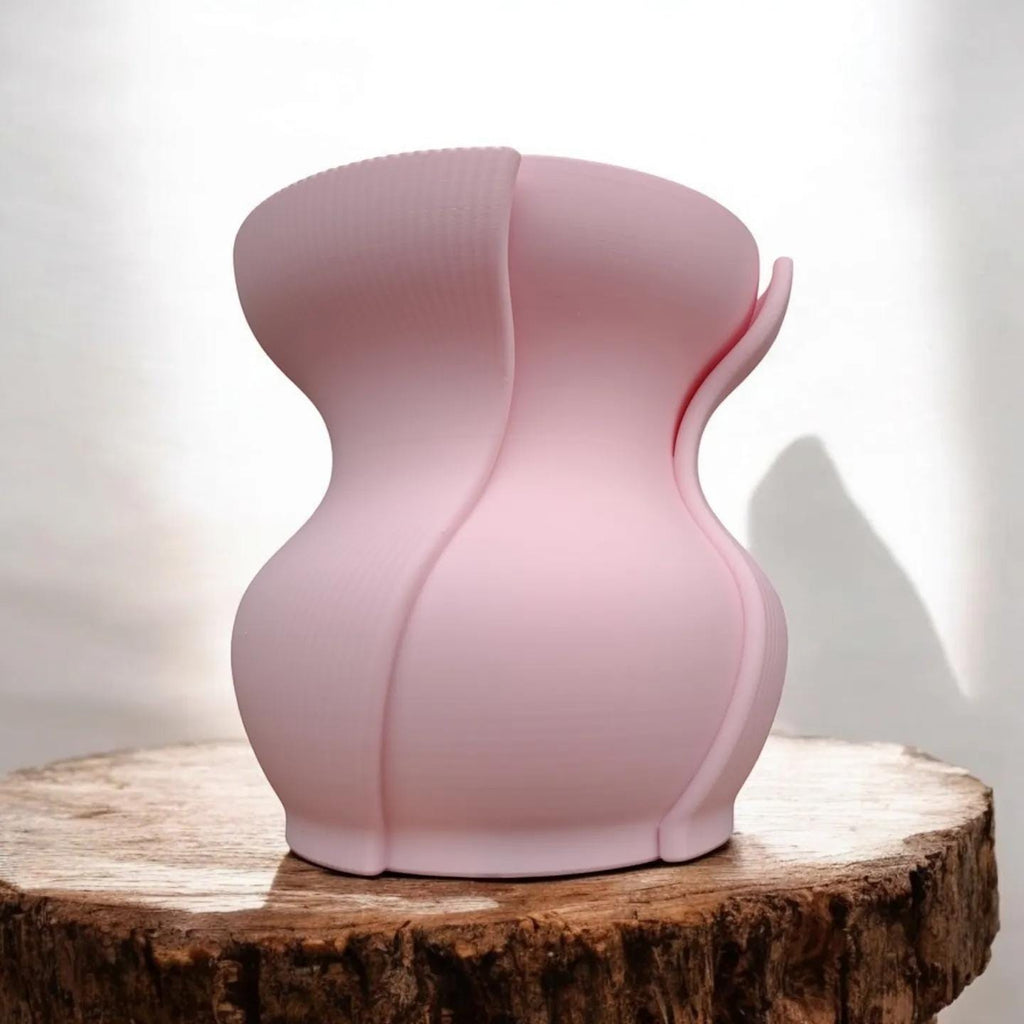 Ribbed Design Vase - 22 Color Options! - Aera Concept - 3D Printed (etsy image id: 6630492720)
