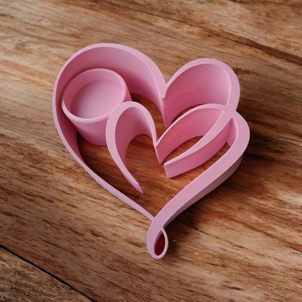 Two Hearts Candle Holder | Tealight Holder (etsy image id: 6630684452)