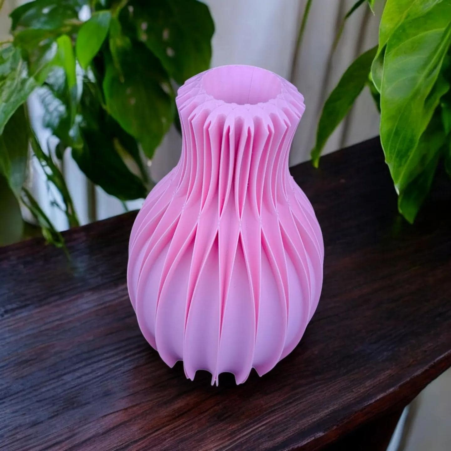 Ribbed Design Vase - 22 Color Options! - Facetta Concept - 3D Printed (etsy image id: 6632158362)