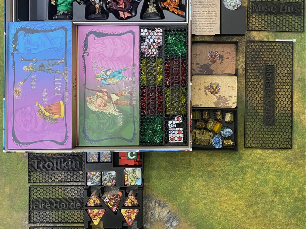 Fate: Defenders of Grimheim Board Game Organizer / Insert (etsy image id: 6644998336)