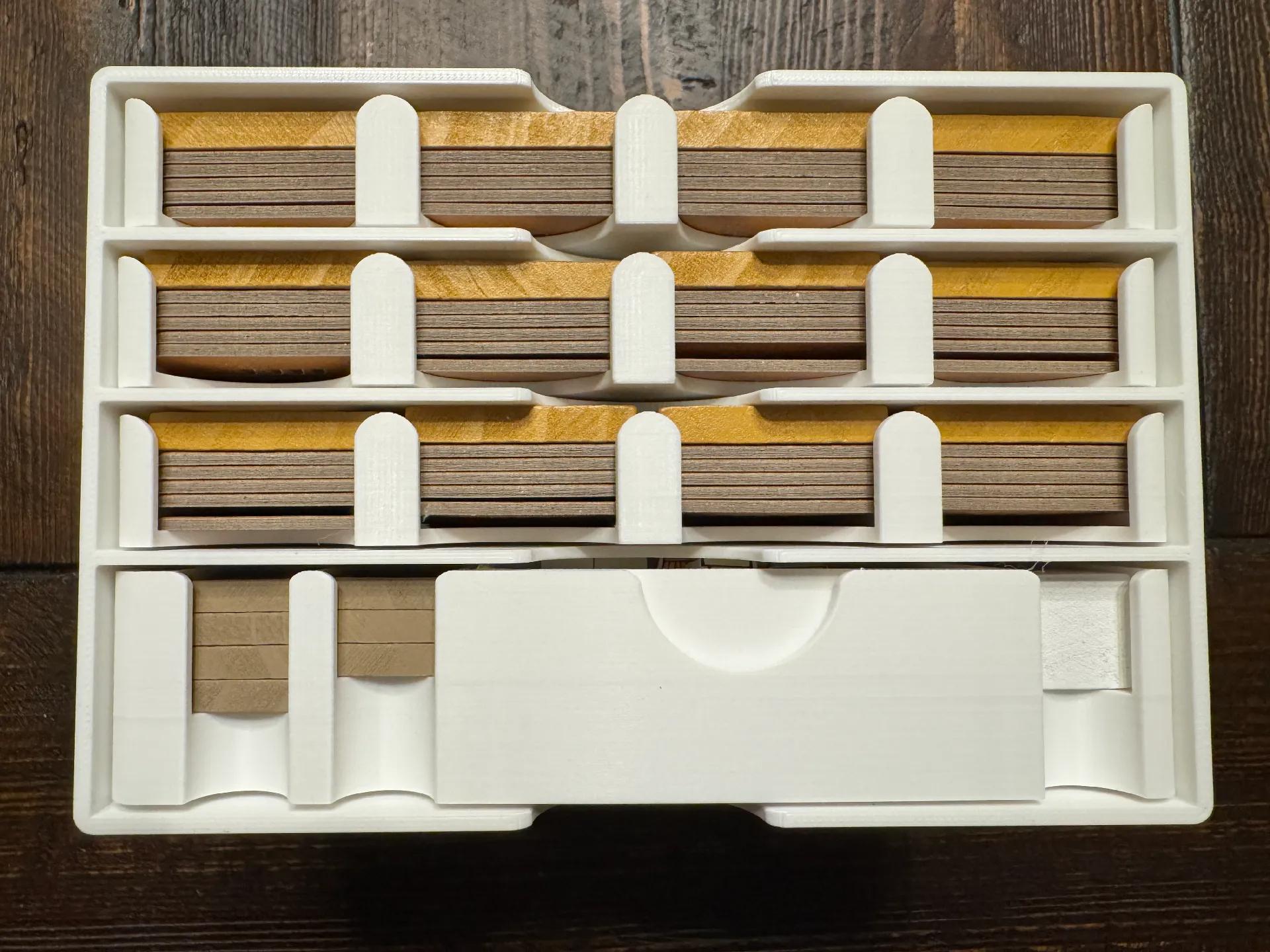 Teotihuacan Deluxe Master Set Insert / Organizer - Fits 5th Player Expansion (etsy image id: 6649288352)