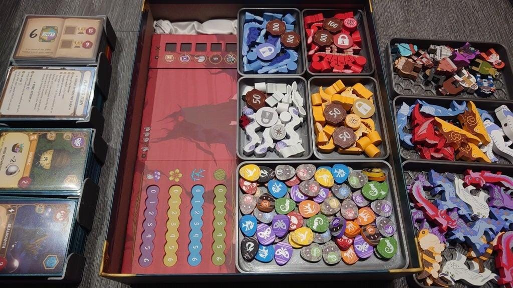 Wondrous Creatures + Expansions Organizer / Insert (etsy image id: 6663971321)