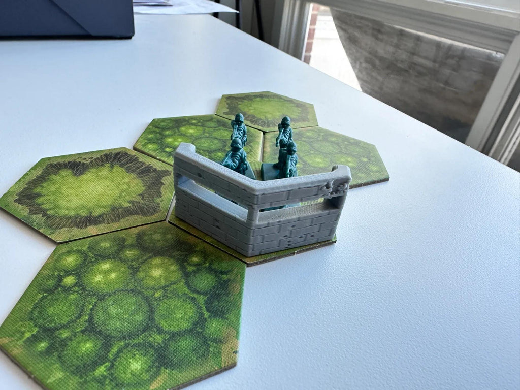 Memoir 44 - Troop Bunkers - Set of 5 (etsy image id: 6666220456)