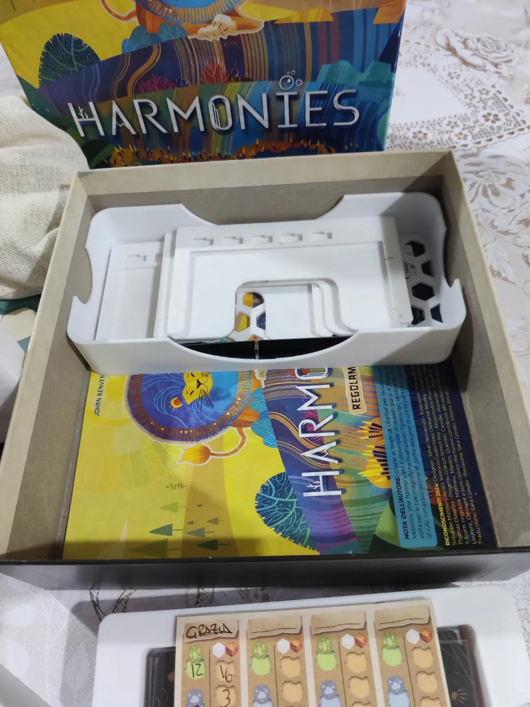 Harmonies Board Game Organizer / Insert (etsy image id: 6667840036)
