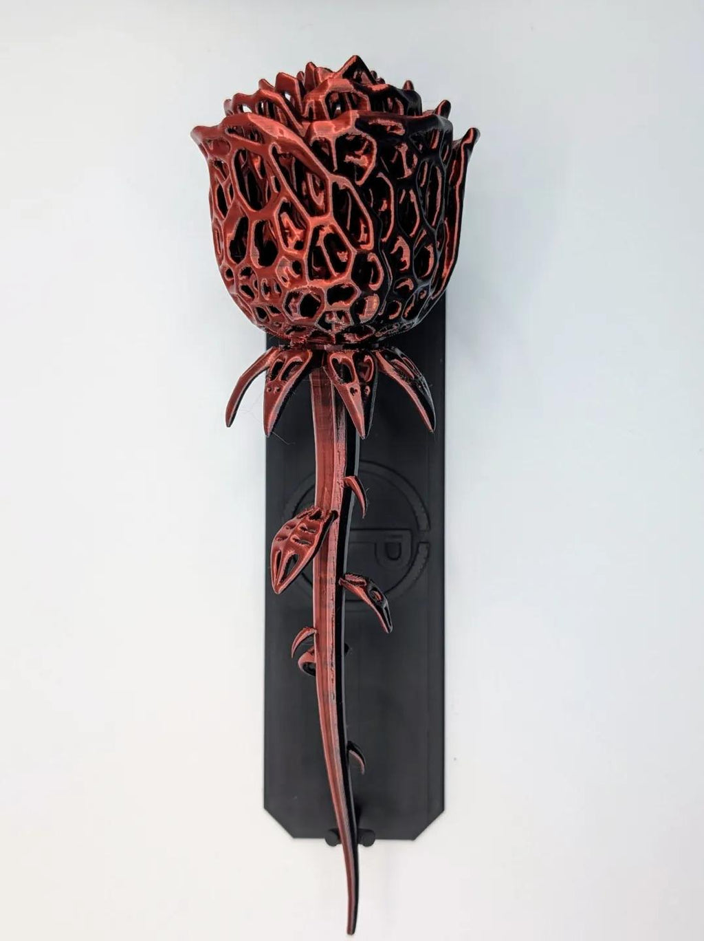 Eternal Rose with Display - 22 Color Options! - 3D Printed (etsy image id: 6676655221)