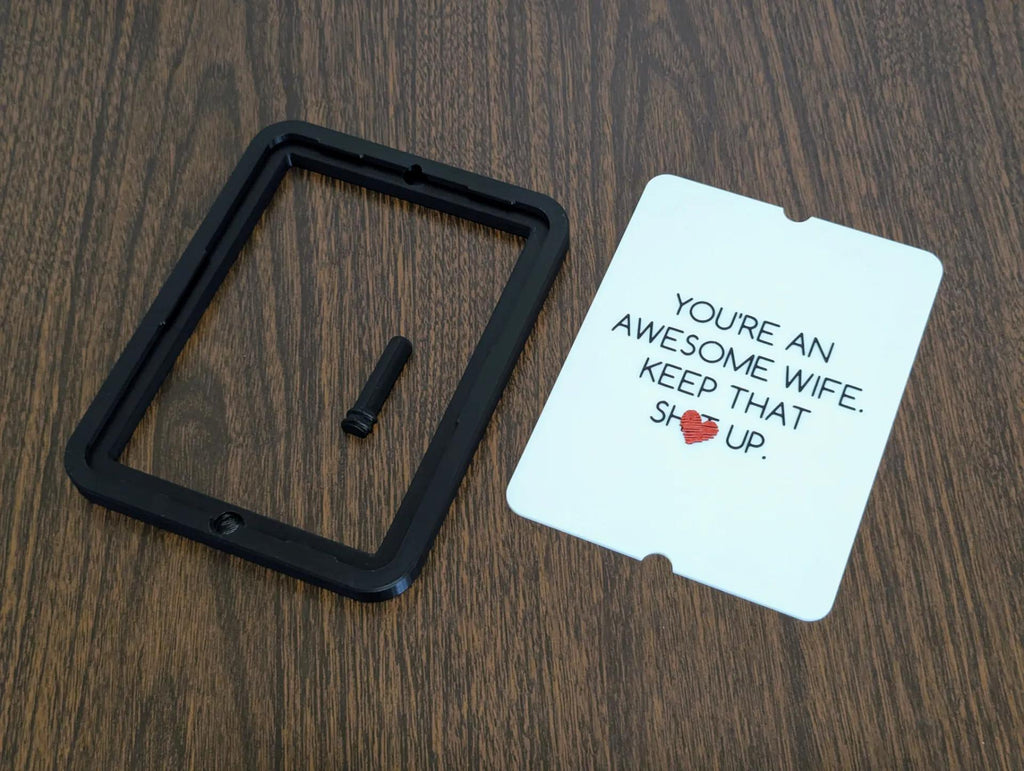 You're an Awesome Wife Sign - Perfect Gift For Any Time! - 3D Printed (etsy image id: 6676695559)