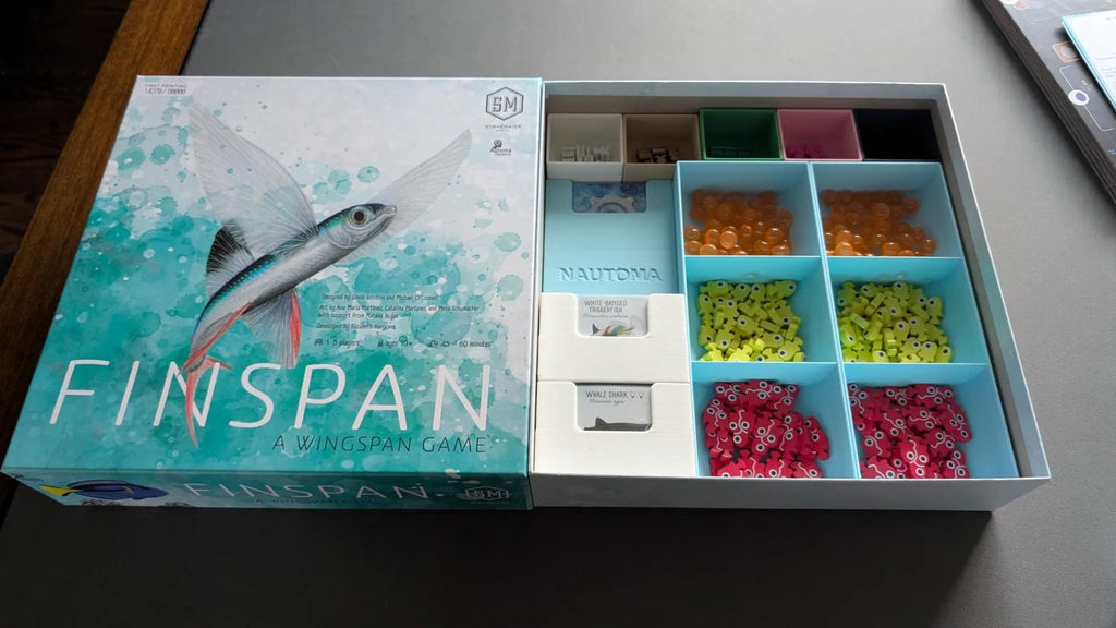Finspan Board Game Insert / Organizer (etsy image id: 6676719083)